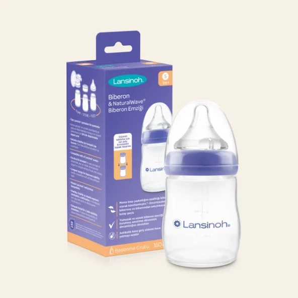 Biberon Natural Wawe Biberon Emziği 160 ml ürün görseli 1