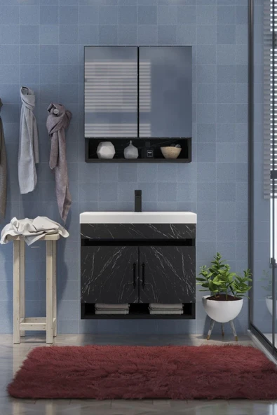 Mokaparkavm Salvador Banyo Dolabı Çok Amaçlı Banyo Dolabı ürün görseli 1