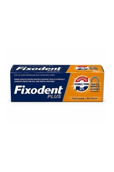 Fixodent Plus Diş Protez Yapıştırıcı Tat İçermez Krem 40 gr ürün görseli 1