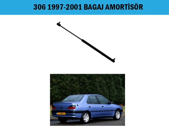 BAGAJ AMORTİSÖRÜ 306 SEDAN ürün görseli 1