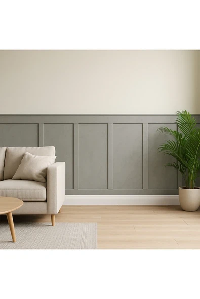 moka park avm 5 adet 100*8 cm Modern Evler İçin Dekoratif MDF – Boyanabilir, Kolay Uygulamalı Duvar çıtası ürün görseli 1