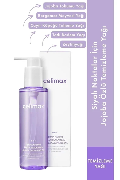 Jojoba Yağı Içeren Siyah Nokta Ve Makyaj Temizleme Yağı Fresh Blackhead Jojoba Cleansing Oil 150 ml ürün görseli 1