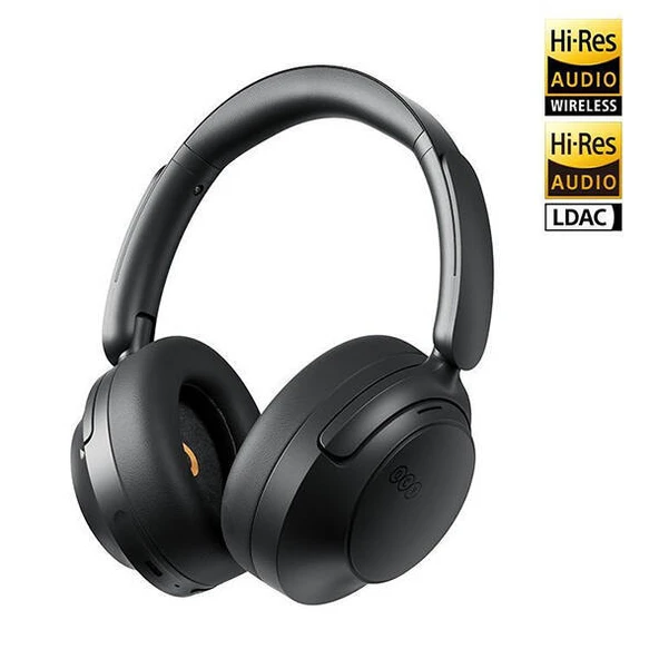 QCY H3S ANC Siyah Kulak Üstü Bluetooth Kulaklık ürün görseli 1