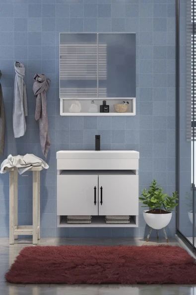Mokaparkavm Salvador Banyo Dolabı Çok Amaçlı Banyo Dolabı ürün görseli 1