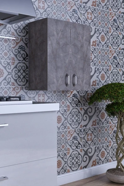 Mokaparkavm Moza Çok Amaçlı Dolap Kapaklı Mutfak Banyo Balkon ürün görseli 1