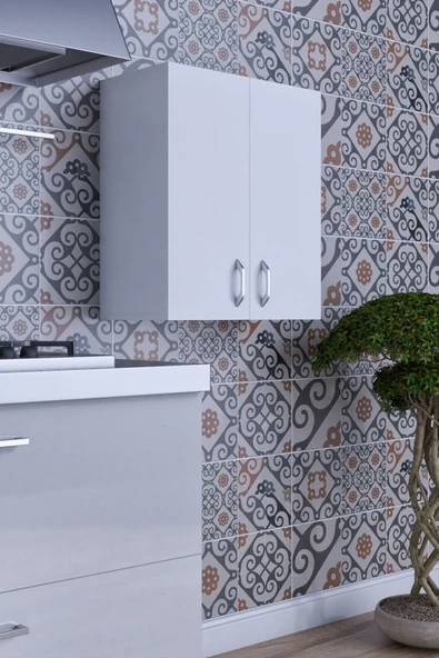 mokaparkavm Moza Çok Amaçlı Dolap Kapaklı Mutfak Banyo Balkon ürün görseli 1