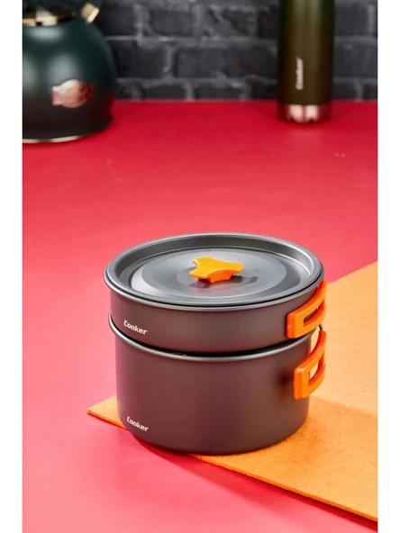 Cooker Kamp Pişirme Seti - Resim 4