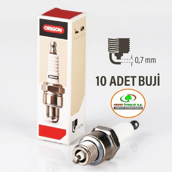 10 ADET Oregon Buji Dört Zamanlı 77-305-1 Çim Biçme ve Çapa Makinesi Bujisi Orijinal ürün görseli 1