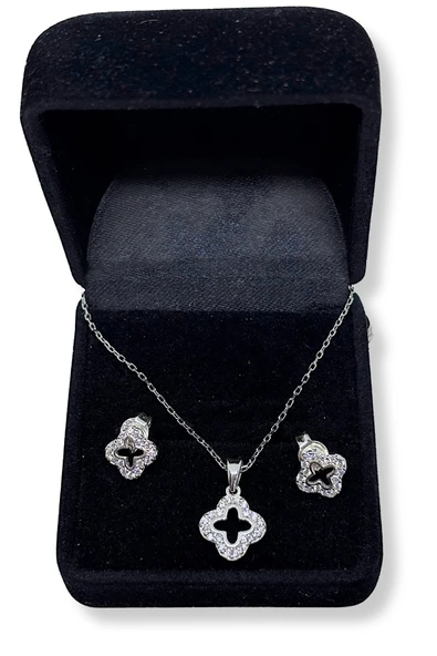 Işıltılı Lucky One Gümüş&Set Takım ürün görseli 1