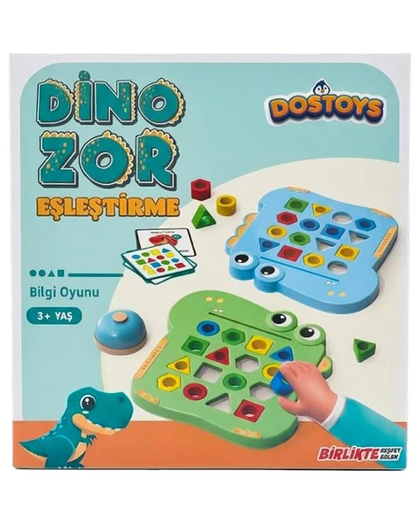 Dostoys Dinozor Eşleştirme ürün görseli 1