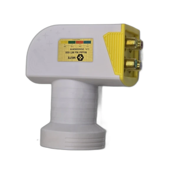 Mt-500 Santral Lnb Universal Quattro Lnb - 4 Çıkışlı Merkezi Sistem Lnb - Full Hd Ve 8K Uyumlu ürün görseli 1