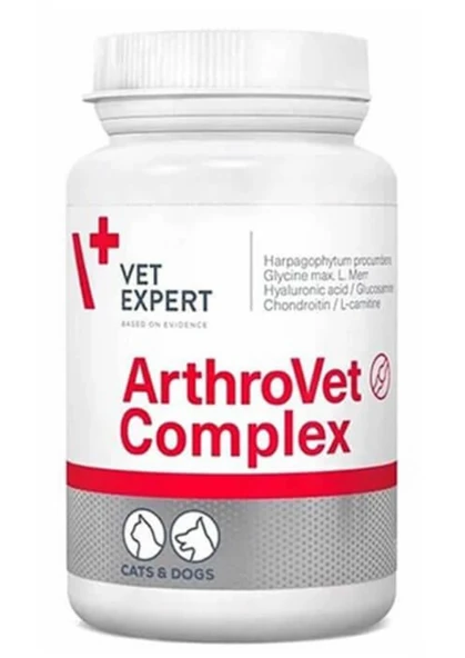 Vet Expert Arthrovet Complex Büyük Irk Köpekler İçin Eklem Sağlığı ve Destekleyici Tablet 60 Adet ürün görseli 1