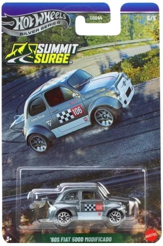 Hot Wheels Silver Series Summit Surge '60s Fiat 500D Modificado JKX70 ürün görseli 1