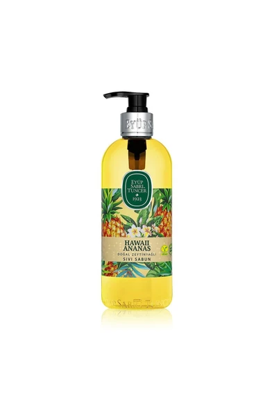 Hawaii Ananas Doğal Zeytinyağlı Sıvı Sabun 500 ml ürün görseli 1