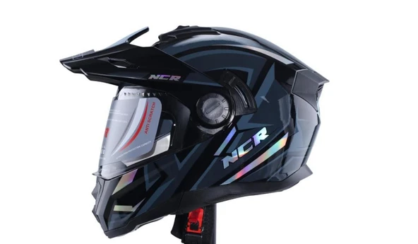 KASK ÇENE AÇILIR NCR VİZÖRLÜ 165 - 9 Farklı Renk ürün görseli 1