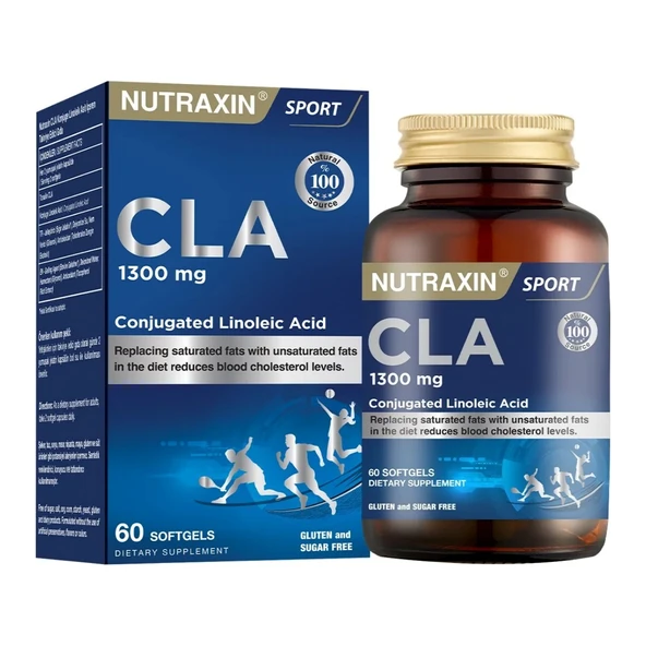 Nutraxin Quick Slim Tonalin CLA 1300mg 60Kapsül ürün görseli 1