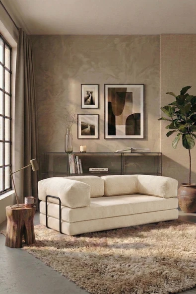 ARGİMO Godila Çok Amaçlı Sofa Çift Kişilik Yatak Koltuk Kanepe ürün görseli 1