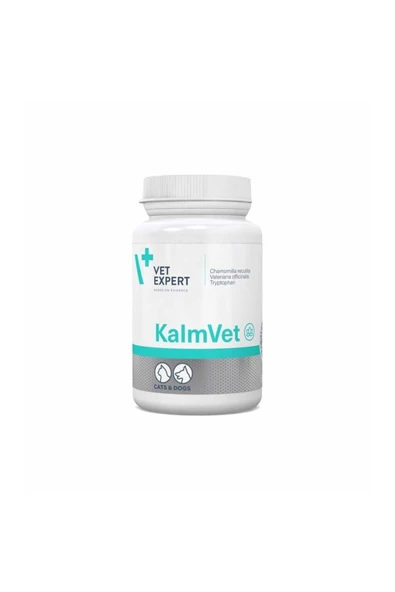Vet Expert Kalmvet Complex Stres Anksiyete Agresiflik Önleyici Tablet 60 Adet ürün görseli 1