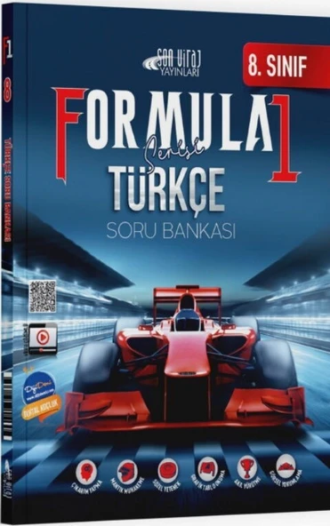 8. Sınıf Türkçe Formula 1 Soru Bankası Son Viraj Yayınları ürün görseli 1