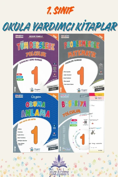 1. Sınıf Üçgen 4lü Kitap Seti - Resim 3