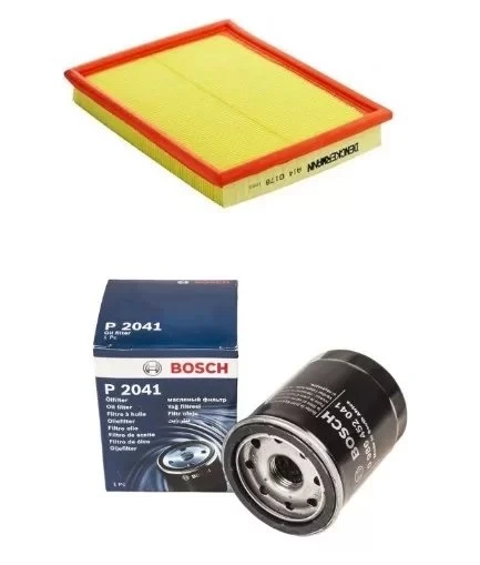 Bosch Filtre Bakım Seti Fiat Palio 1.2 2000-2007 Benzinli Hava + Yağ Filtre ürün görseli 1