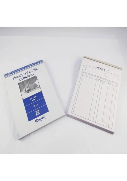 Özkan Sipariş Fişi Otokopili 50x2 Nüsha 1 adet ürün görseli 1