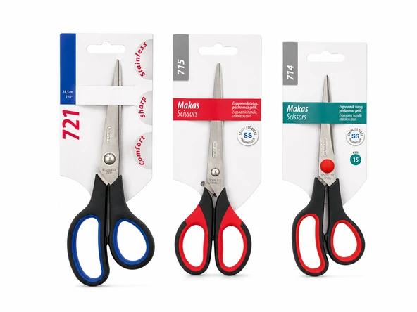 Orta Boy Ergo 3 Lü Makas Seti (15-17-20 cm) ürün görseli 1