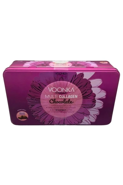 Voonka Multi Collagen Chocolate Takviye Edici Gıda 30 Saşe ürün görseli 1