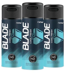 Blade Cool Fresh Erkek Deodorant 150 ml (3 adet) ürün görseli 1
