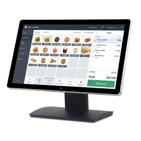 KodPos Eco-II 1655-İ İ5 5350U 8GB 128GB SSD 15,6" Dokunmatik Pos PC ürün görseli 1