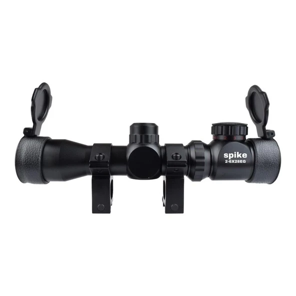 2-6x28  Zoomlu Av Tüfeği Dürbünü  Hedef Çizgili,çıft Işıklı ürün görseli 1