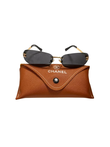 Chanel kadın SİYAH TAŞLI Güneş gözlüğü ürün görseli 1