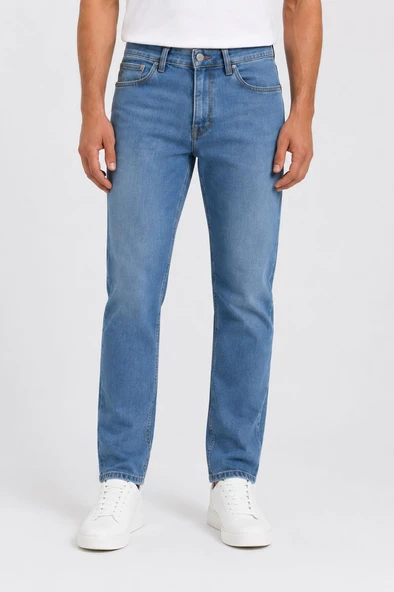 B.Wood Regular Fit Likralı Erkek Jean Pantolon 7691 ürün görseli 1