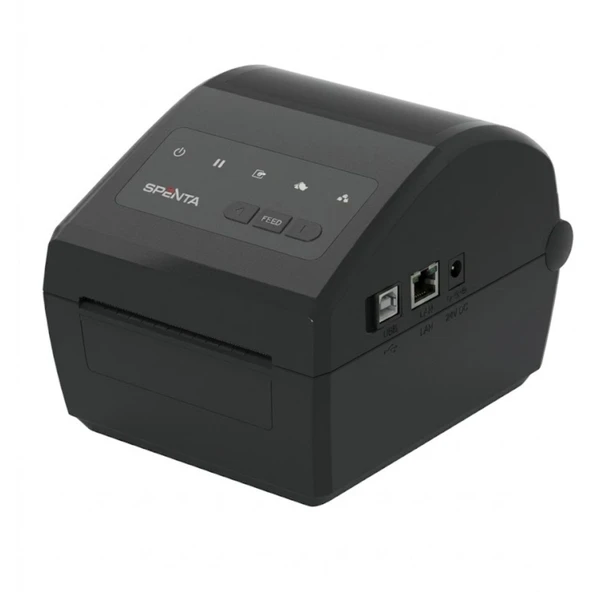 SPENTA SPR-211D 203DPI DİREKT TERMAL USB+ETHERNET BARKOD YAZICI ürün görseli 1