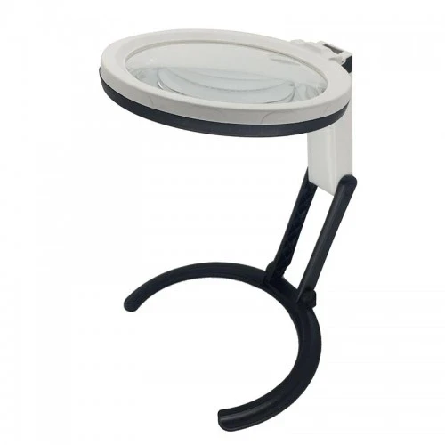 Nikula-2x5x120mm   10 Ledli  Masaüstü Büyüteç ürün görseli 1
