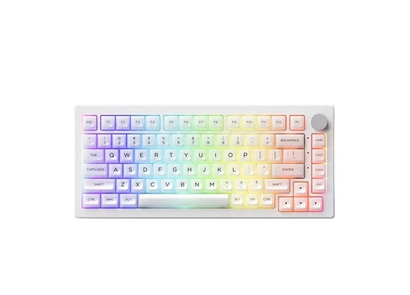 Akko 5075B Plus Shine-Through RGB %75 TKL V3 Piano Pro Switch Kablolu/Kablosuz Mekanik Oyuncu Klavyesi ürün görseli 1
