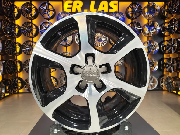 4 Adet AUDİ ORIJINAL 7.5*16 5*112 ET45 57.1 BLACK MACK JANT REVİZE EDİLMİŞ (Takım) ürün görseli 1