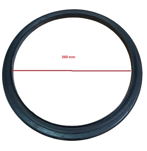 YIKAMA MAKİNESİ KAPAK CONTASI 20 KĞ (360X450 MM) (SİYAH) ürün görseli 1
