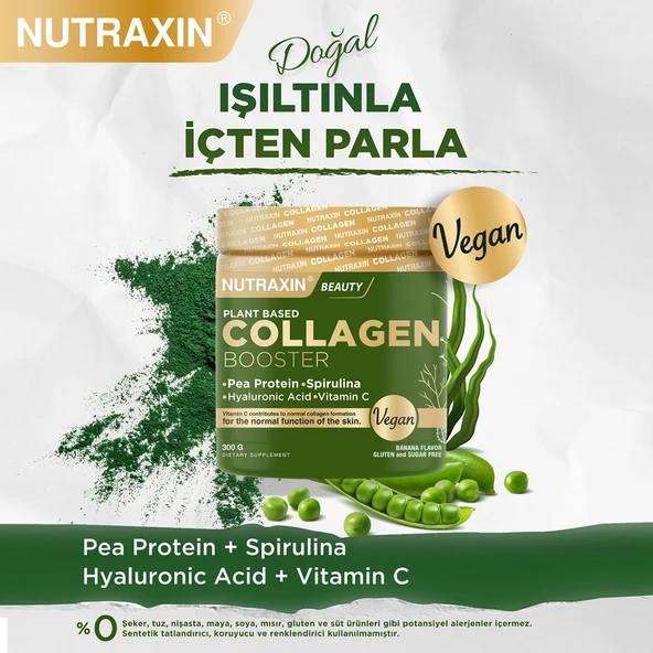 Nutraxin Vegan Kolajen Booster 300 Gr - Resim 2