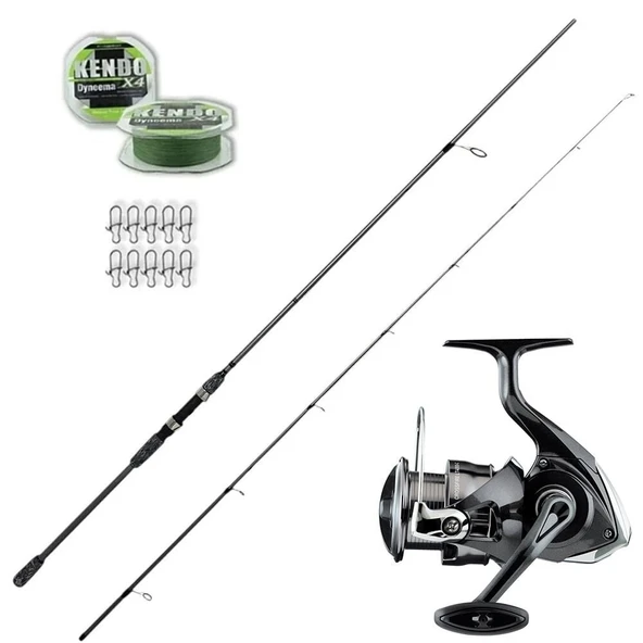 Okuma Wave Up 270cm 10-40gr - Daiwa Crossfire 3000 Spin Olta Seti ürün görseli 1