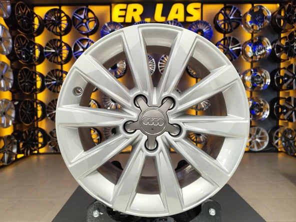 4 Adet AUDİ ORIJINAL 7*16 5*112 ET40 57.1 SILVER JANT REVİZE EDİLMİŞ (Takım) ürün görseli 1