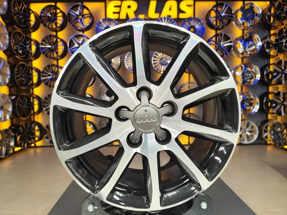 4 Adet AUDİ ORIJINAL 7.5*16 5*112 ET45 57.1 BLACK MACK JANT REVİZE EDİLMİŞ (Takım) ürün görseli 1