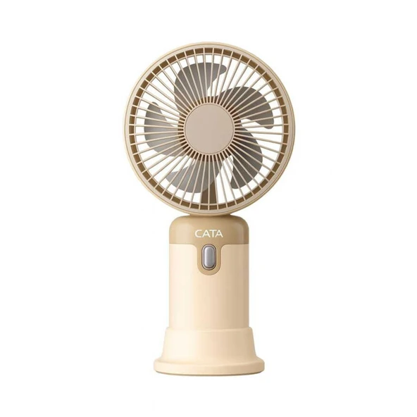Cata Serino Şarjlı Taşınabilir El ve Masa Vantilatörü | Mini Fan ürün görseli 1