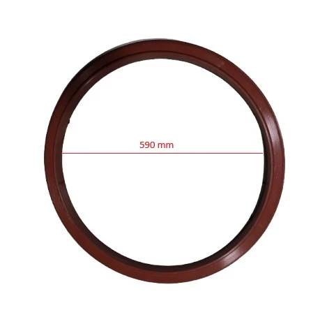 YIKAMA MAKİNESİ KAPAK CONTASI 50-60-80 KĞ (590X700 MM) (KAHVERENGİ) ürün görseli 1