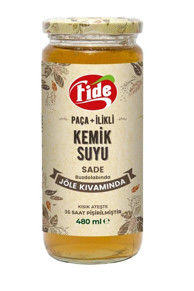 Fide Paça + İlikli Kemik Suyu Jöle Kıvamında Sade 480 ml ürün görseli 1