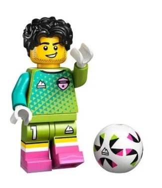 Lego Minifigür 71052 Seri 29 - 09 Football Goalkeeper ürün görseli 1