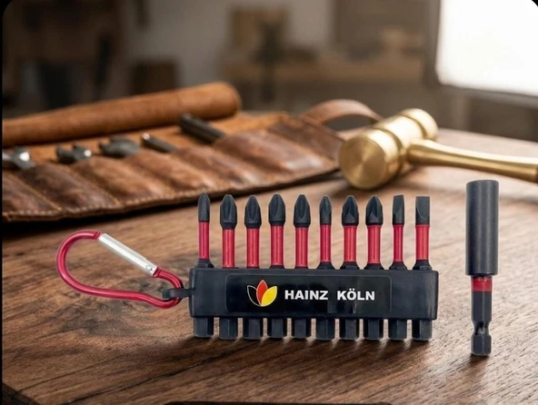 MIKNATISLI BİTS UÇ SETİ TORX (10 PARÇA) 50MM - Resim 3