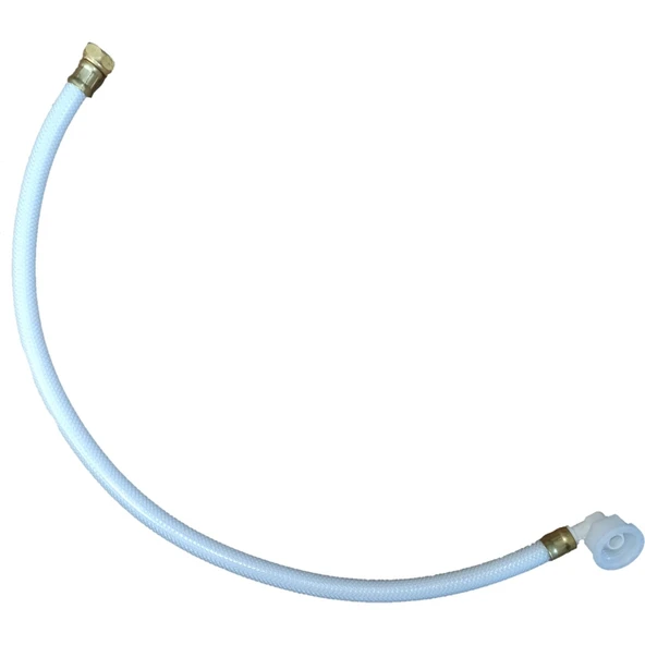 Visam Rezervuar Bağlantı Hortumu Dirsekli  3/8" - 1/2" Flexible 55 cm ürün görseli 1