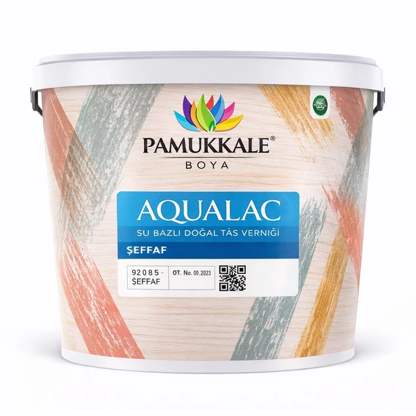 Pamukkale Aqualac Doğal Taş Vernik Su Bazlı 0.75 Lt Şeffaf ürün görseli 1