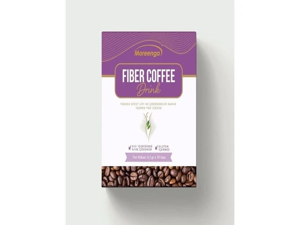 MAXPİNE MOREENGA FİBER KAHVE 6,5GR X 30 ADET ürün görseli 1